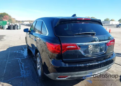 2014 Acura Mdx z USA, uszkodzony, nr VIN 5FRYD4H20EB033575